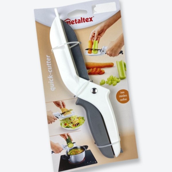 Metaltex, Universal Chopping Scissors With Size Guide, Quick Cutter - Cupindy