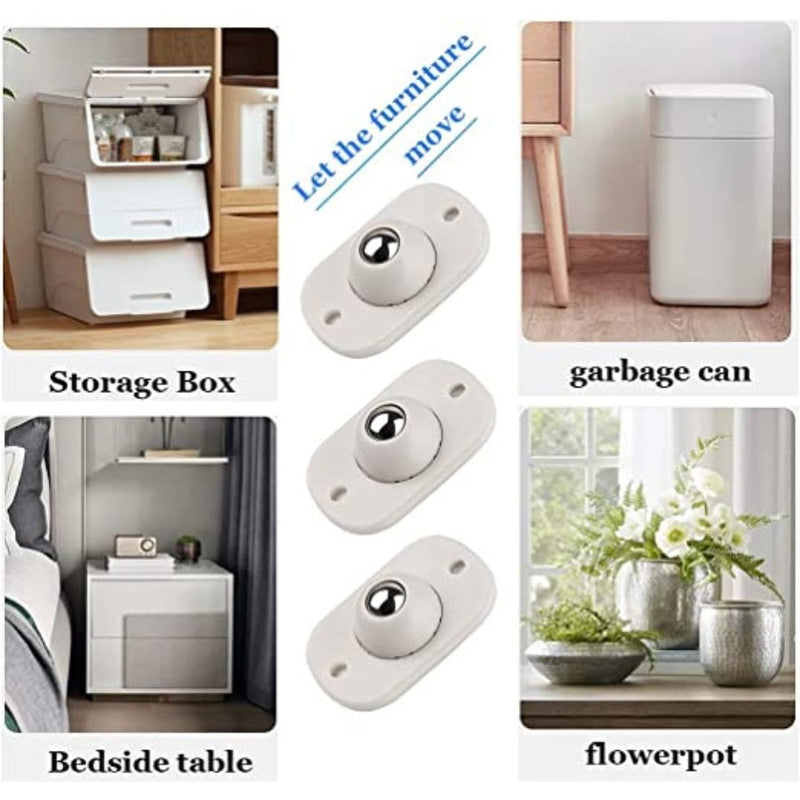 Compact furniture wheel solution - Cupindy