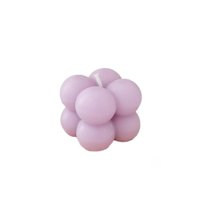 Mini Bubble Cube Candle Soy Wax - 3x3 cm - Cupindy