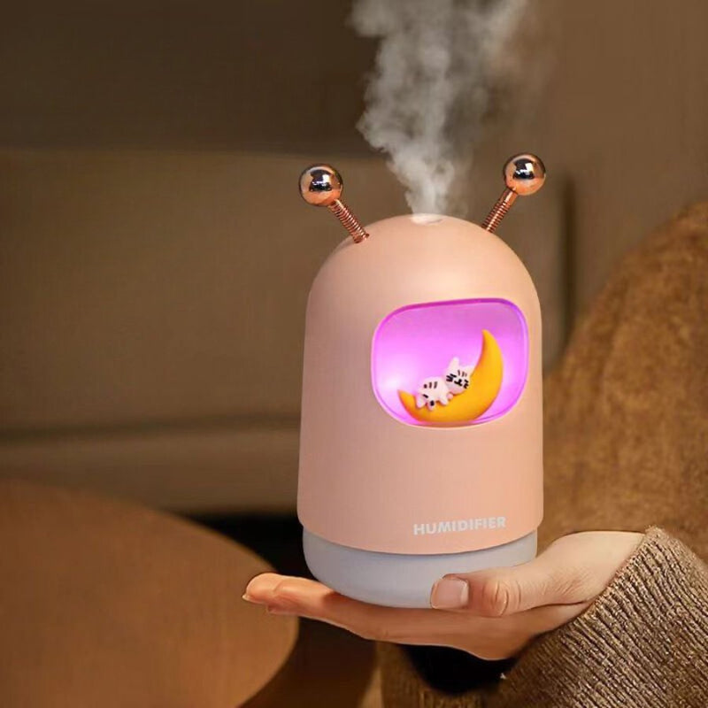Mini Humidifier, Cute 300 ml, USB - Cupindy