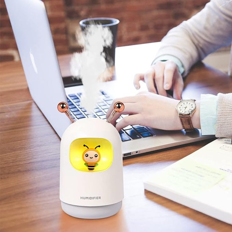 Mini Humidifier, Cute 300 ml, USB - Cupindy