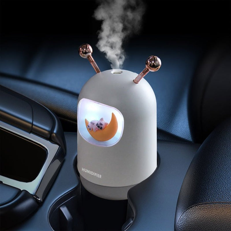 Mini Humidifier, Cute 300 ml, USB - Cupindy