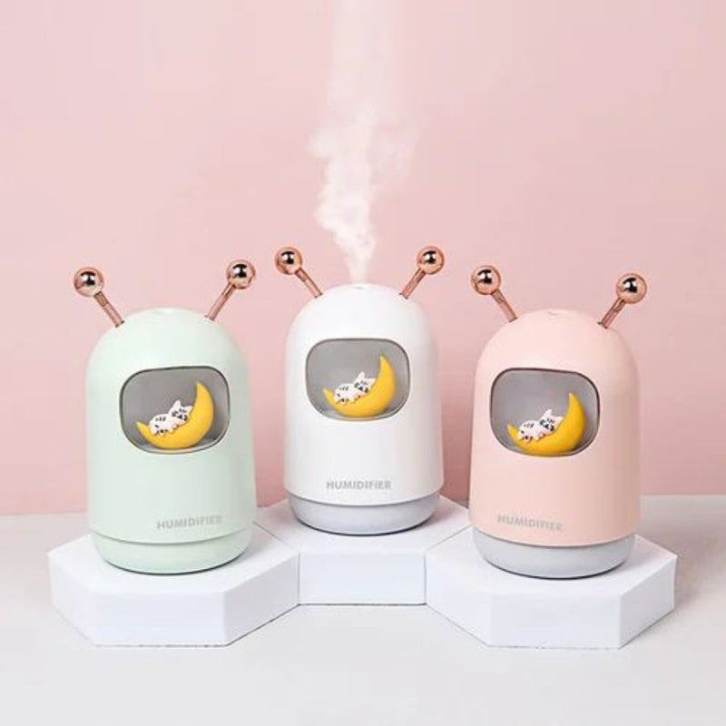 Mini Humidifier, Cute 300 ml, USB - Cupindy