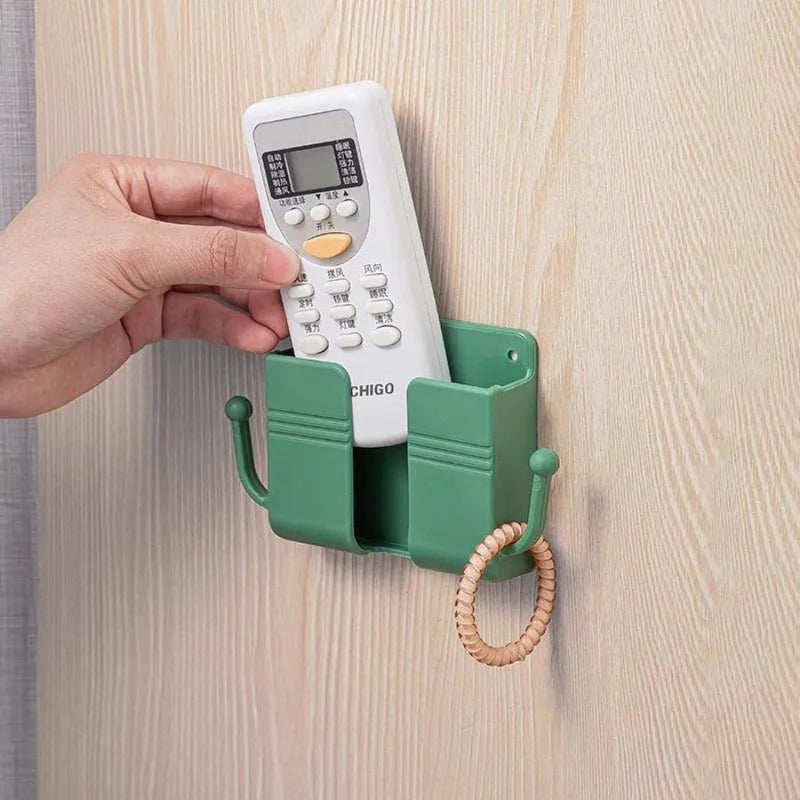 Mobile Phone and Remote Control Wall Holder With Arms - Cupindy