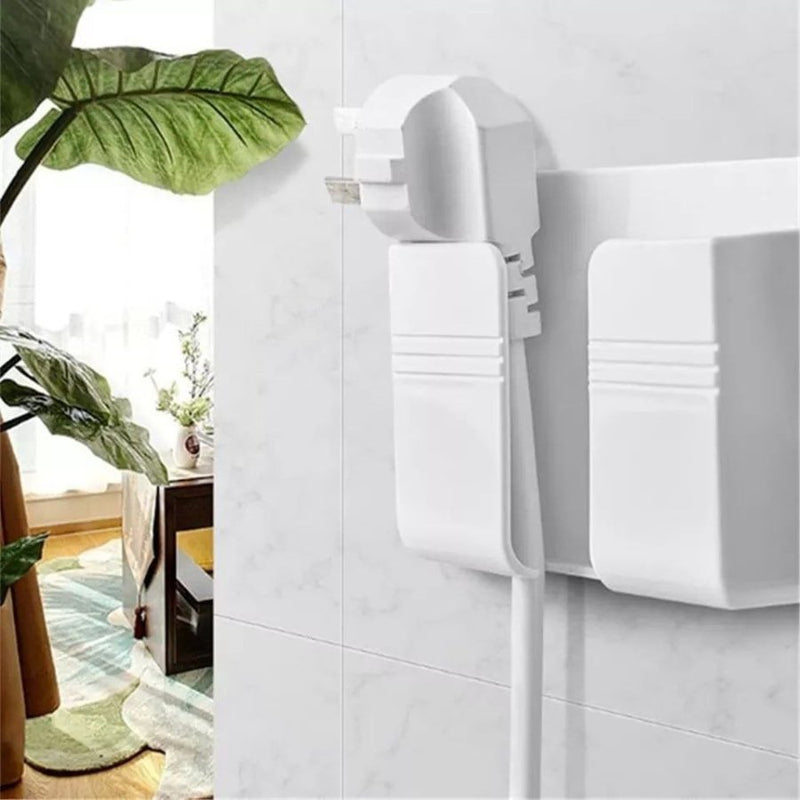 Mobile phone holder wall-mounted storage box remote control storage box remote control bracket - Cupindy