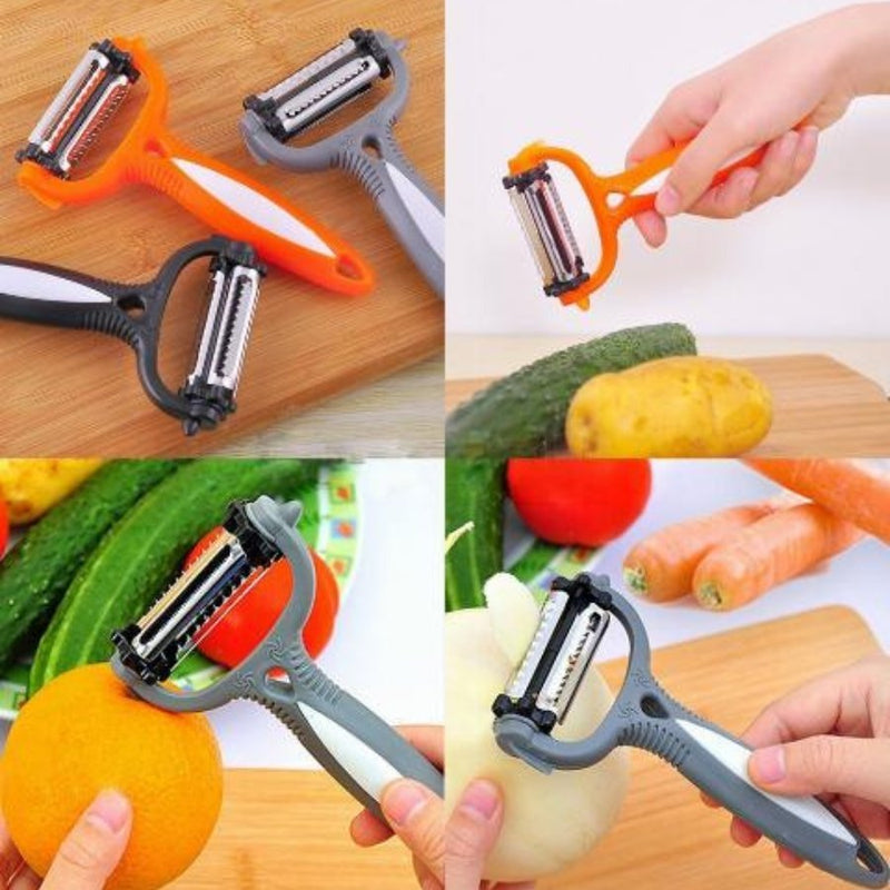 Multi-Function Free Rotation Vegetable Peeler - Cupindy