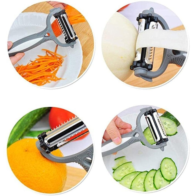 Multi-Function Free Rotation Vegetable Peeler - Cupindy