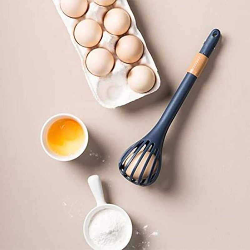 Multi-Function Whisk Eggs Trap, Food Tongs - Multi Colors - Cupindy