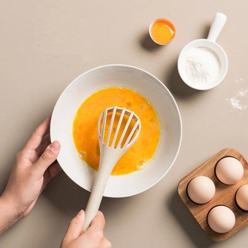 Multi-Function Whisk Eggs Trap, Food Tongs - Multi Colors - Cupindy