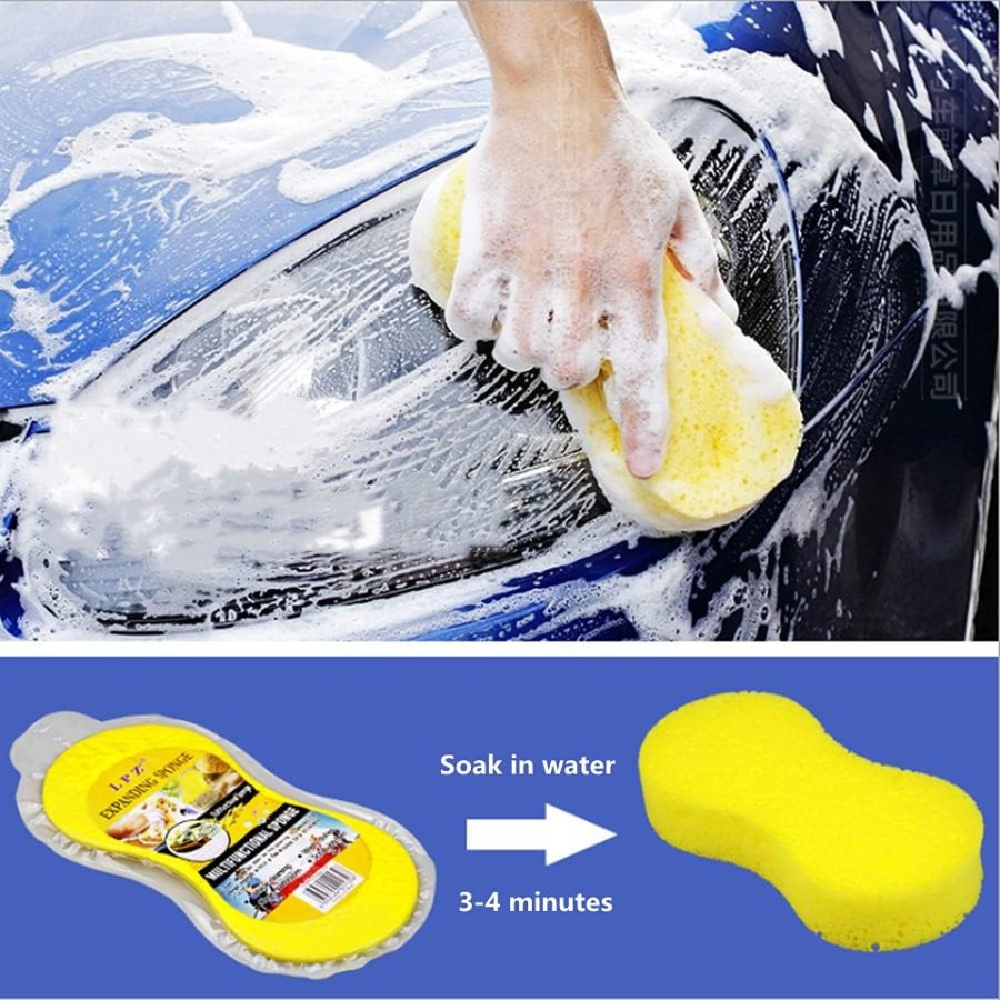 Multi-functional Sponge - 1 Piece - Multi Colors - Cupindy