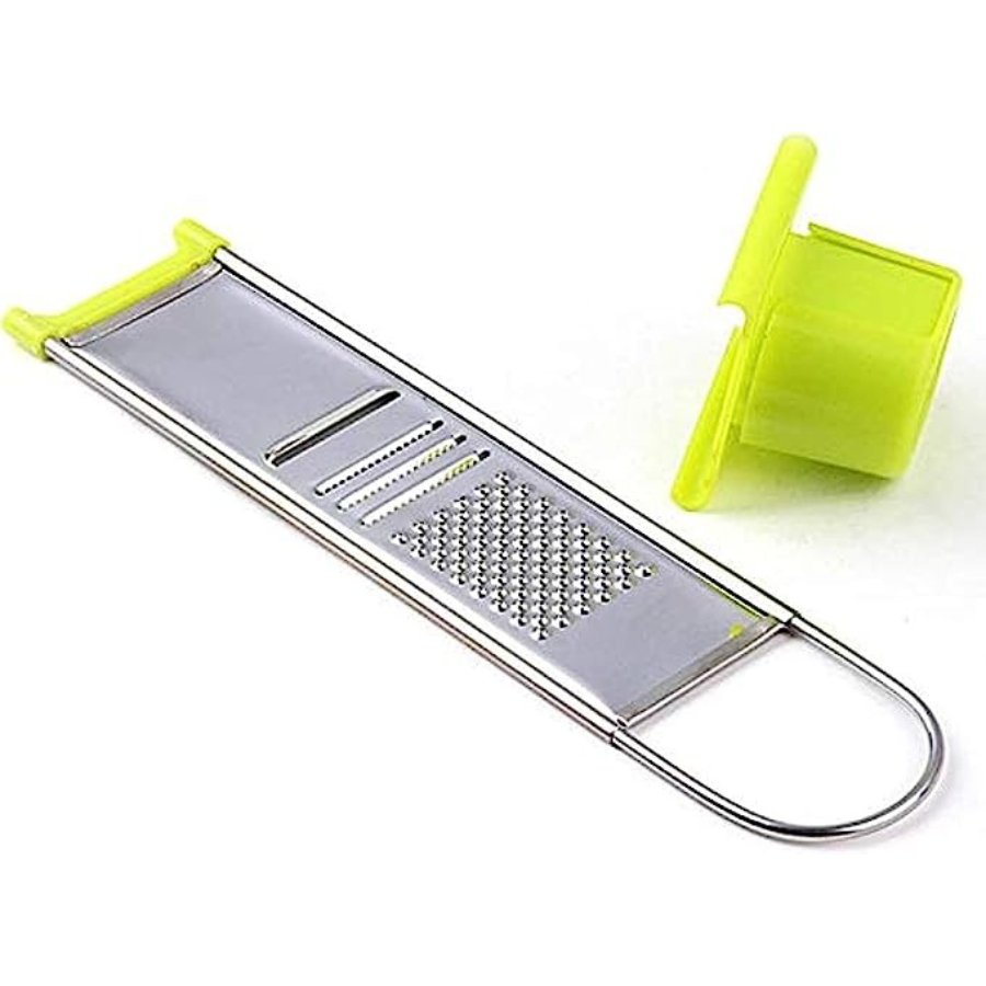 Multifunction Stainless Steel and Plastic Ginger Garlic Press - Cupindy