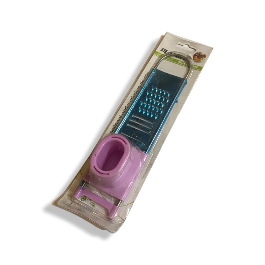 Multifunction Stainless Steel and Plastic Ginger Garlic Press - Cupindy