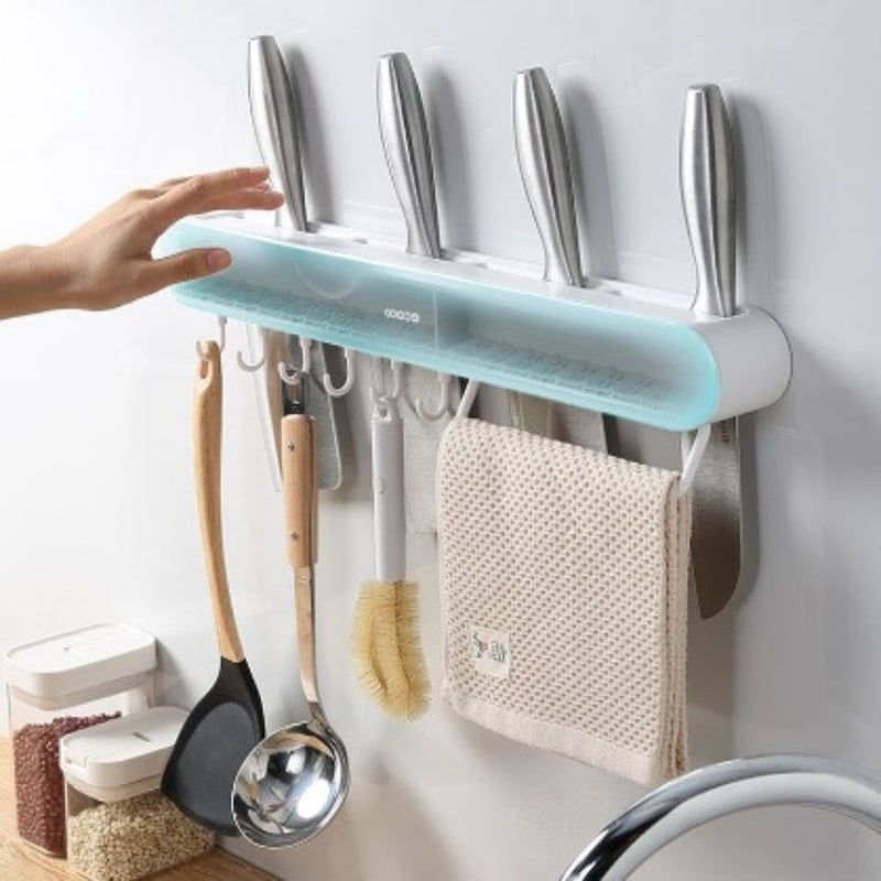 Multifunctional Knife Rack Wall-mounted Kitchen Storage - Cupindy