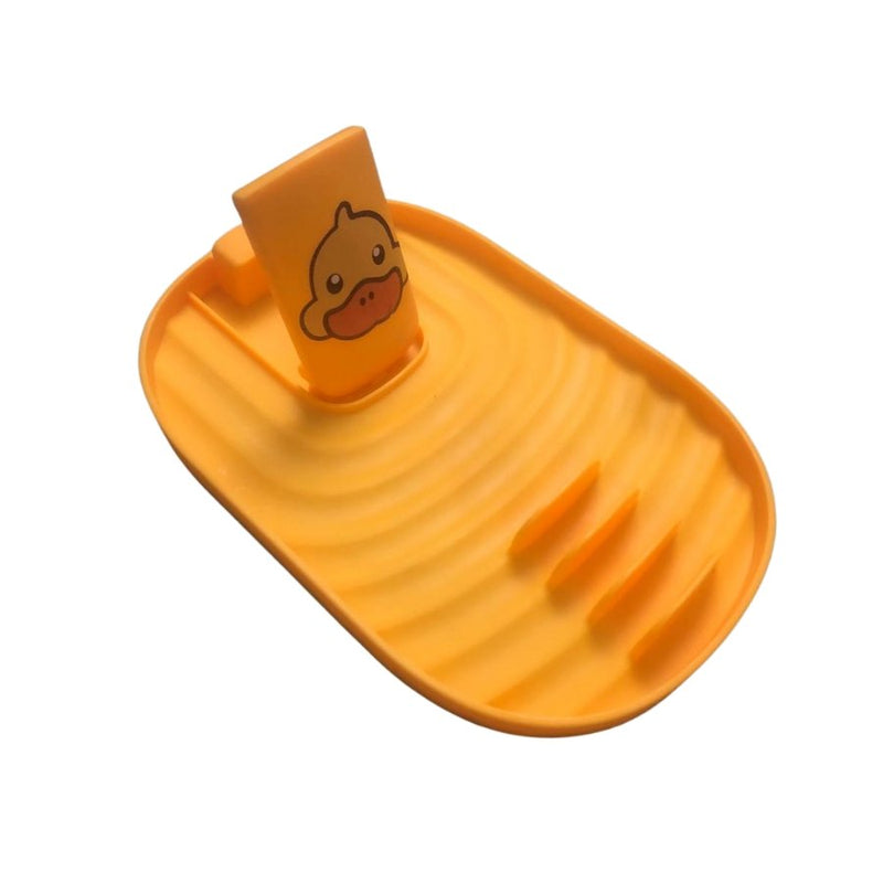 Multifunctional Plastic Spoon Rest - Yellow - Cupindy
