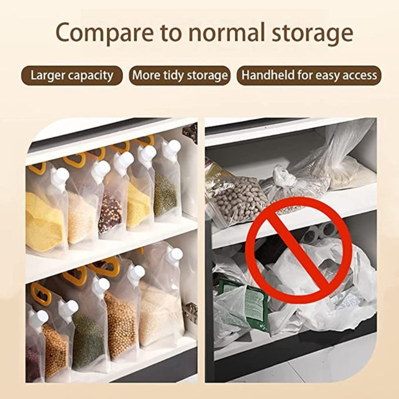 Multigrain Storage Bags - 1.5 L - 1 Piece - Cupindy