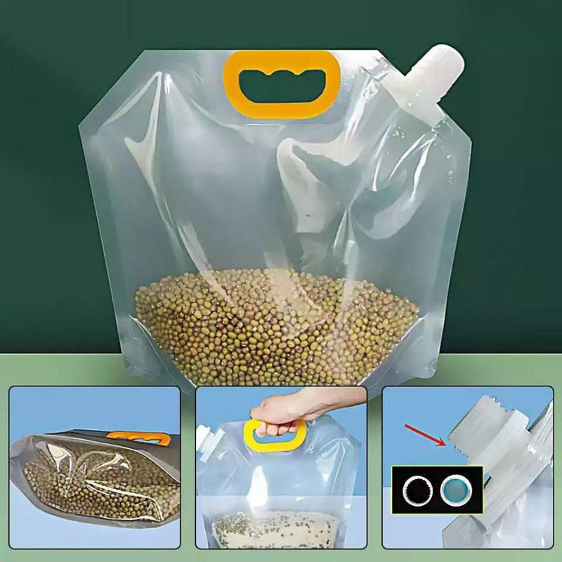 Multigrain Storage Bags - 1.5 L - 1 Piece - Cupindy