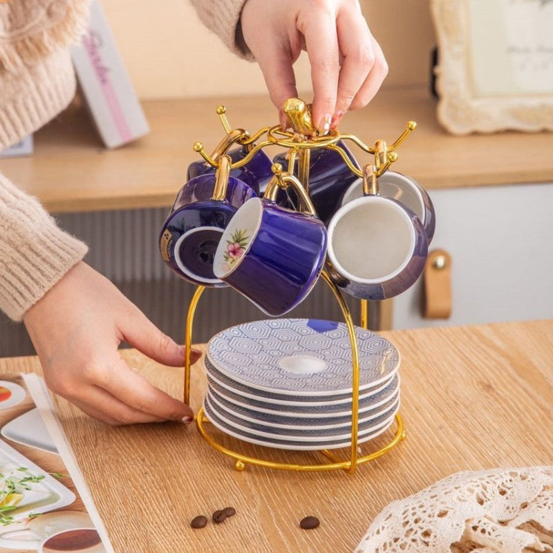 Nostalgia Porcelain Coffee Set 13 PCs - Cupindy