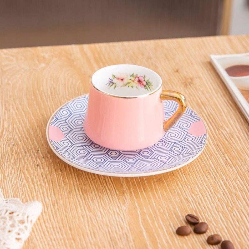 Nostalgia Porcelain Coffee Set 13 PCs - Cupindy