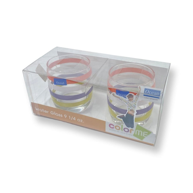 Ocean Glassware, Set of 2 Pcs, Color Me, 3B1300902G0001, 274 ml - Cupindy