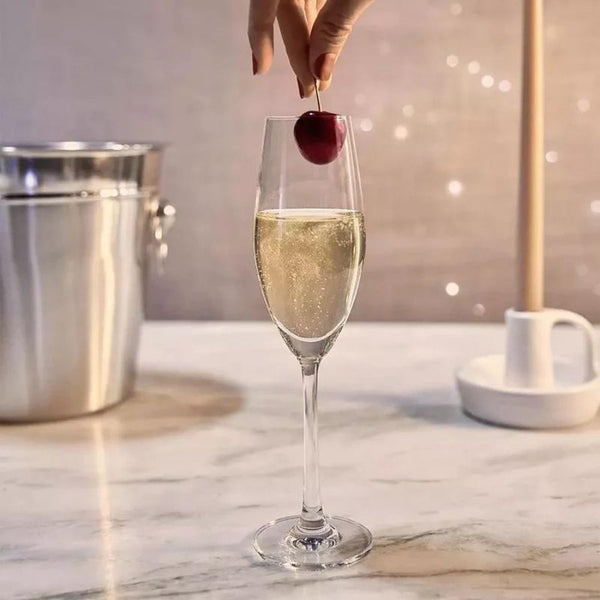 Ocean Glassware, Set of 2 Pcs, SANTE FLUTE CHAMPAGNE, 210 ml - Cupindy