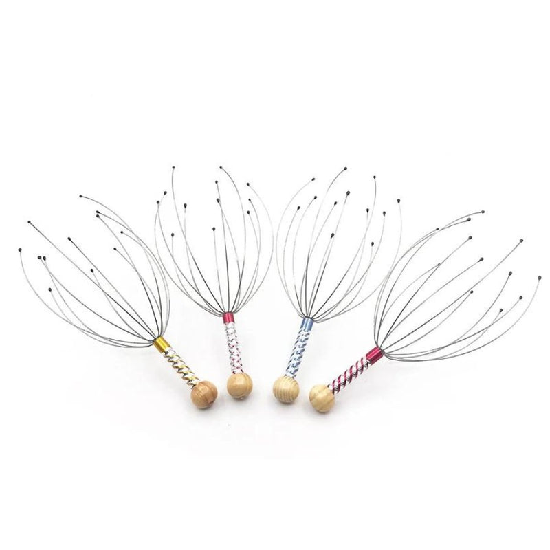 Octopus Head Massager Scalp Relaxation - Cupindy