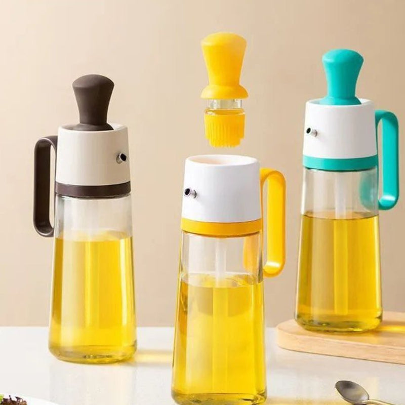 Oil Diffuser Bottle with Grill Brush 2 in 1 - 630 ml - Cupindy