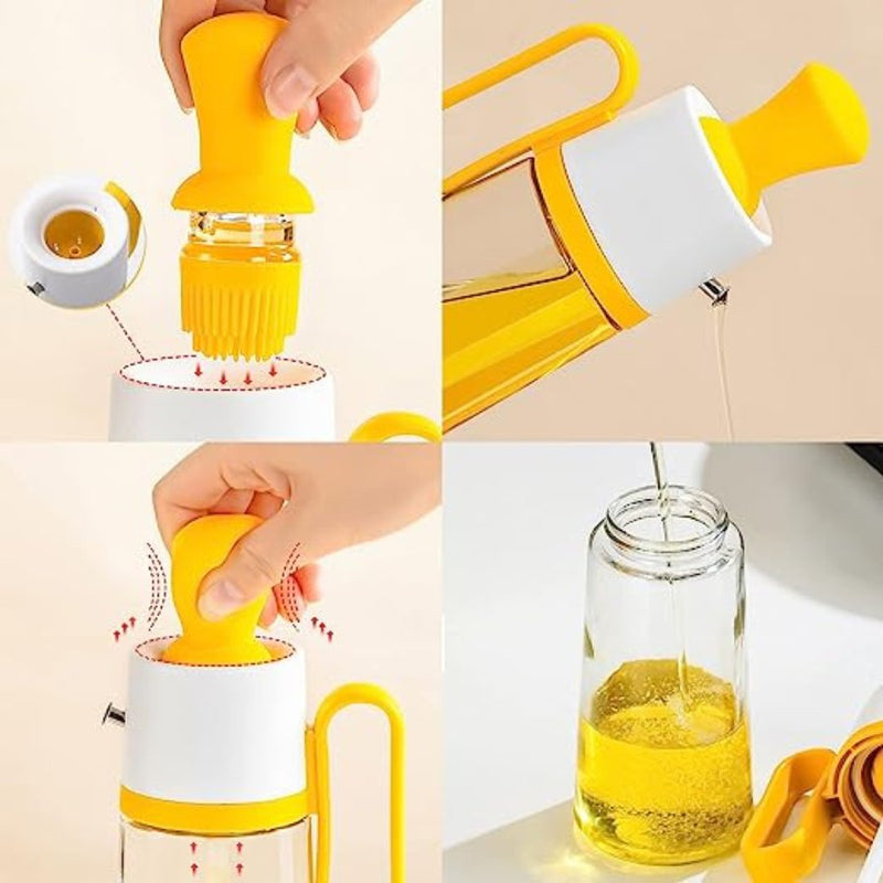 Oil Diffuser Bottle with Grill Brush 2 in 1 - 630 ml - Cupindy