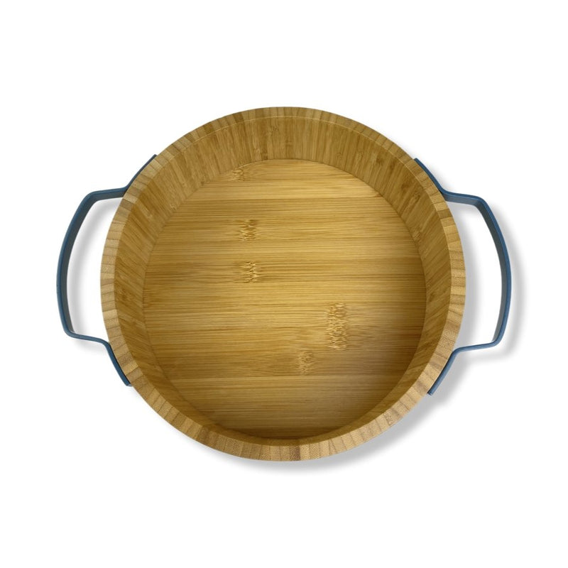 O'lala Medium Wooden Salad Bowl With Handles - SK-9448 - Cupindy
