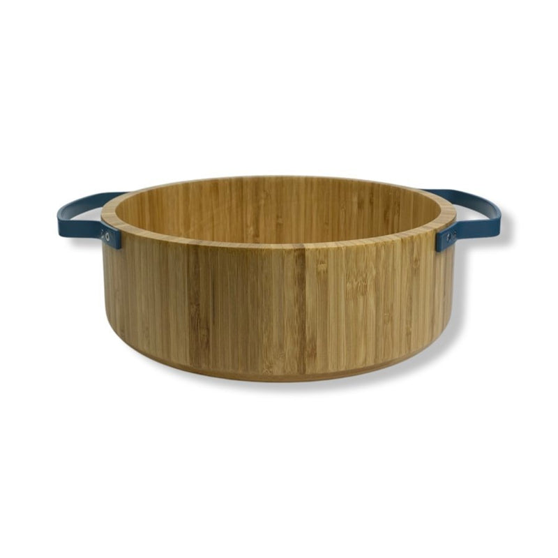 O'lala Medium Wooden Salad Bowl With Handles - SK-9448 - Cupindy