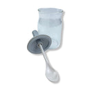 O'lala Small Glass Spice Jar With Spoon, Borosilicate Glass- SK-7277 - Cupindy