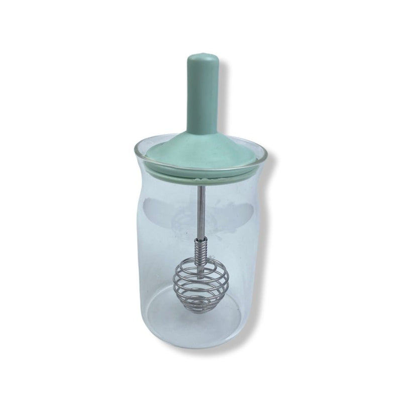 O'lala Small Glass Spice Jar With Whisk, Borosilicate Glass- SK-7279 - Cupindy