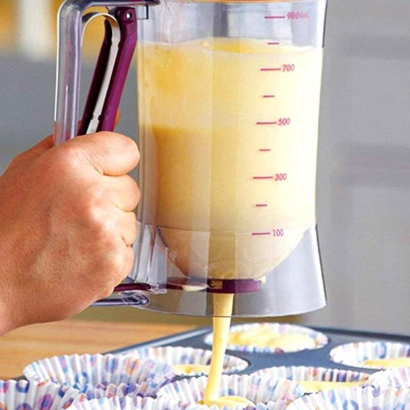 Pancakes Batter Measuring and Dispenser, 900 ml - Cupindy