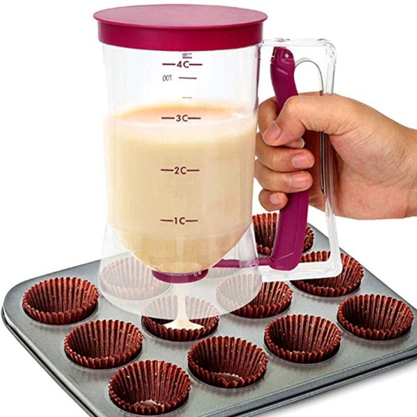 Pancakes Batter Measuring and Dispenser, 900 ml - Cupindy