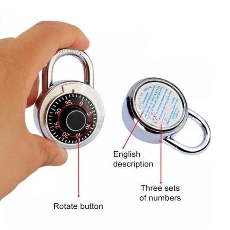 Password Lock Made Of Zinc and Stainless Steel - Cupindy