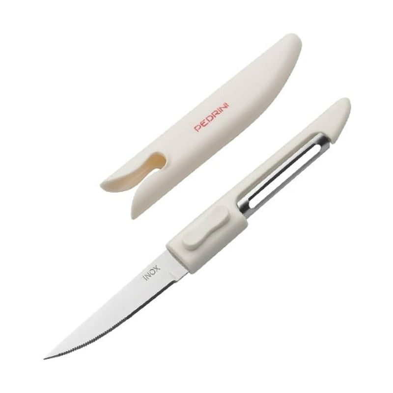 Pedrini Dual Purpose Peeler and Knife - ART.0038 - Cupindy
