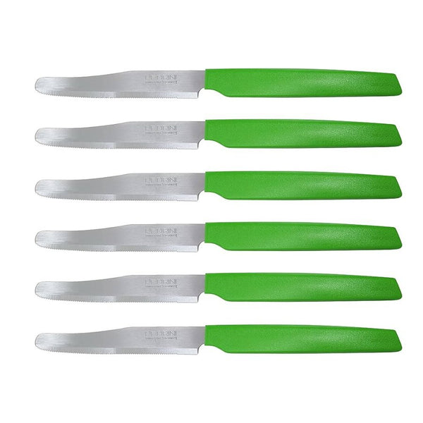 Pedrini Set of 6 Pieces Table Knives - 10.5 cm - ART.04GD053 - Cupindy
