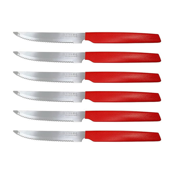 Pedrini Set of 6 Pieces Table Knives - 11.5 cm - ART.04GD050 - Cupindy