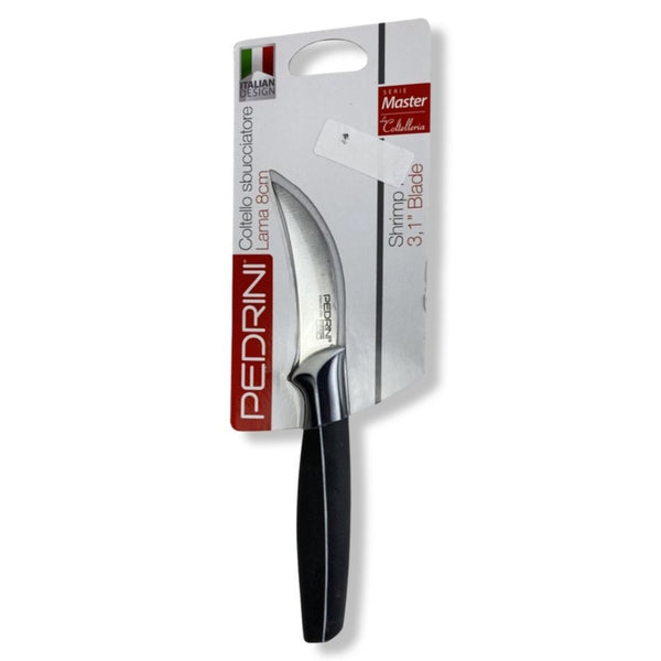 Pedrini Stainless Steel Shrimp Knife - 8 cm - 04GD125 - Cupindy