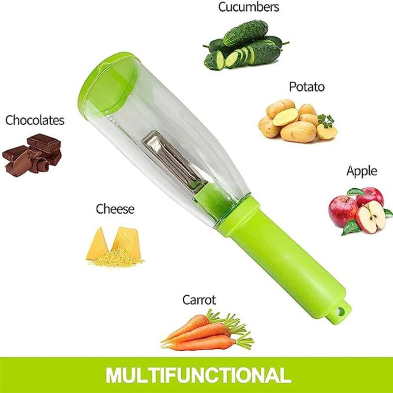 Peeler with Storage, Multi Functional - Cupindy