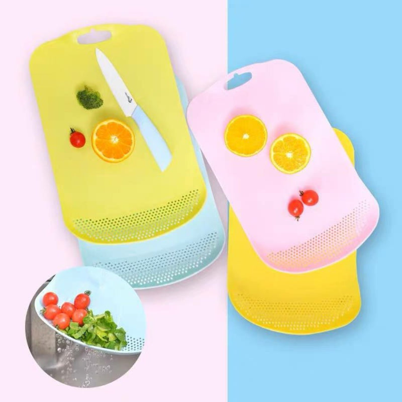Plastic Chopping Block Non -Slip Cutting Board - Cupindy