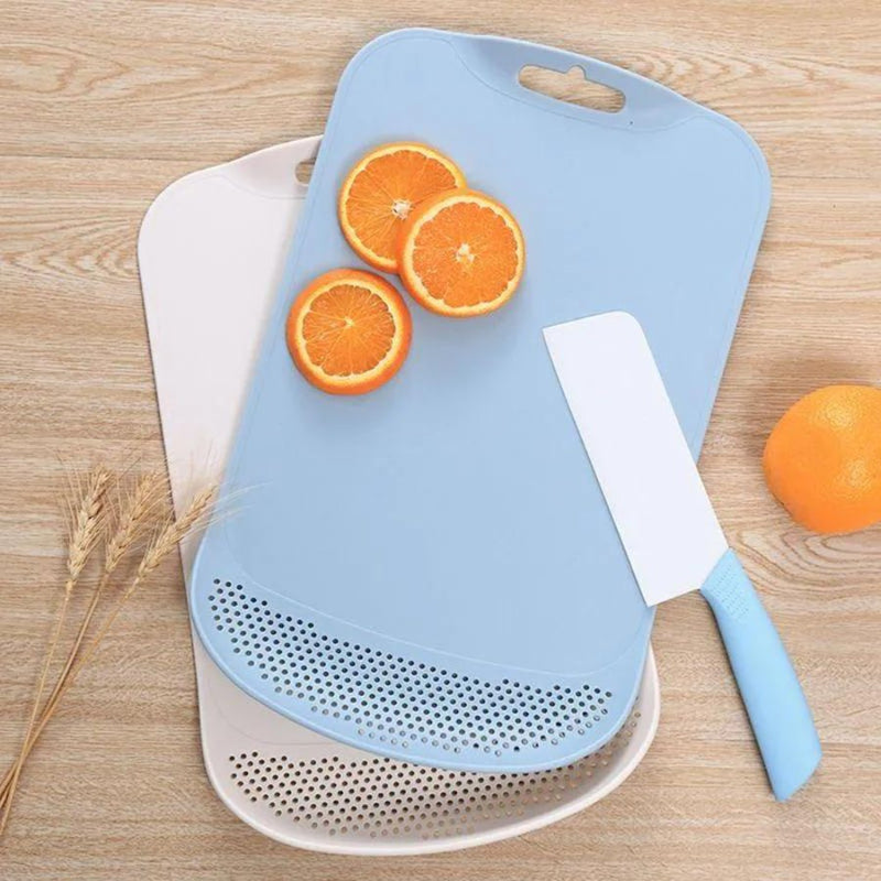 Plastic Chopping Block Non -Slip Cutting Board - Cupindy