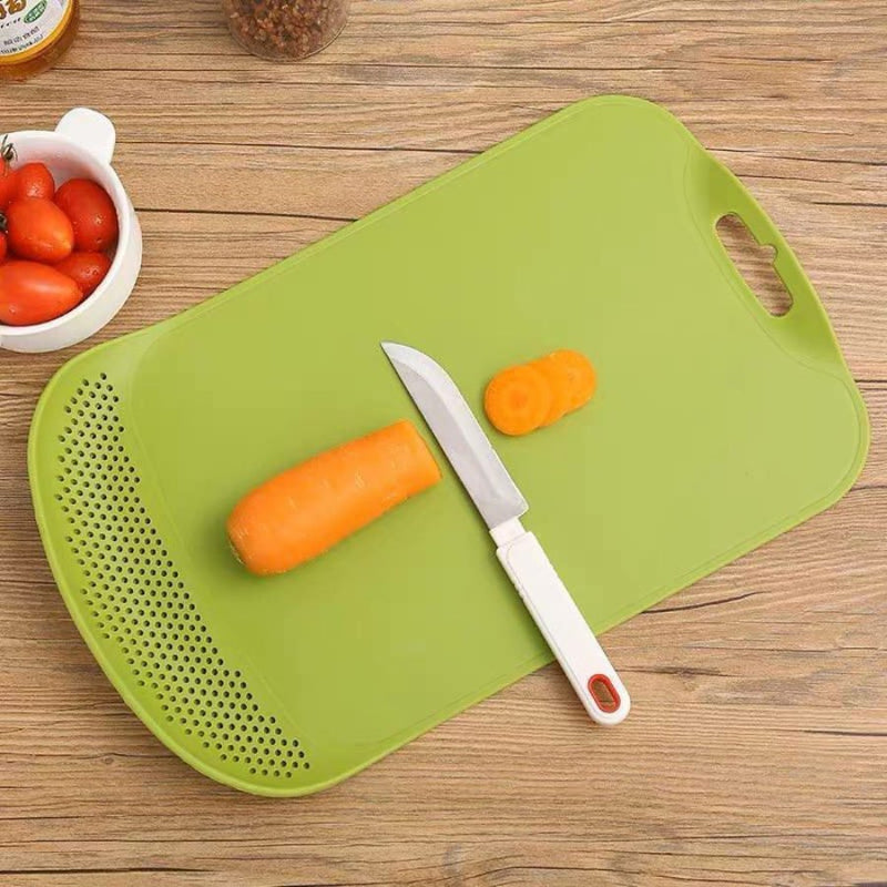 Plastic Chopping Block Non -Slip Cutting Board - Cupindy