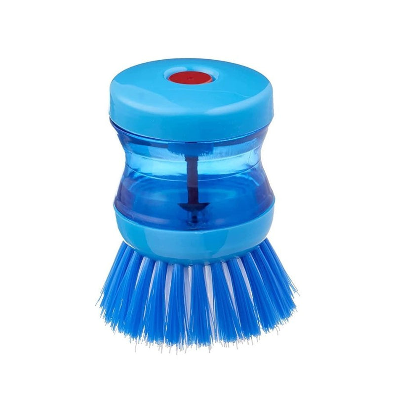 Plastic Cleaning Brush with Soap Tank, 1 Piece, Assorted Color - 7 x 7 cm - Cupindy