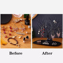 Plastic Jewelry Organizer Deer Shape - Black - Cupindy