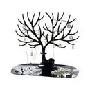 Plastic Jewelry Organizer Deer Shape - Black - Cupindy