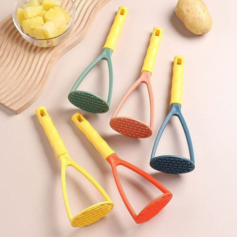Plastic Potato Masher - Multi colors - Cupindy