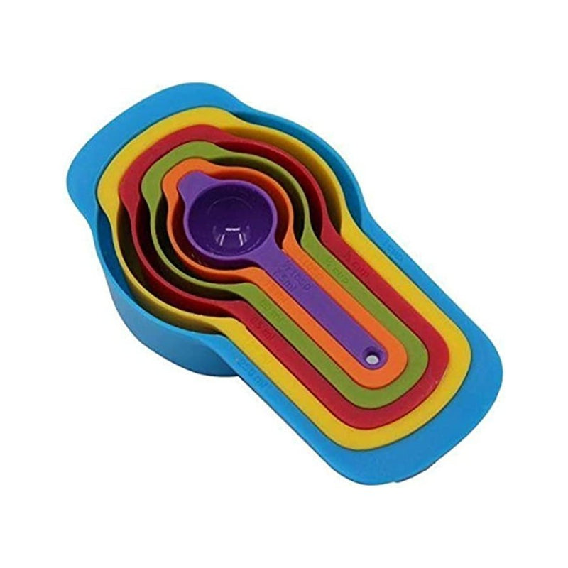 Plastic Set Of 6 Measuring Spoons - Plastic - Cupindy