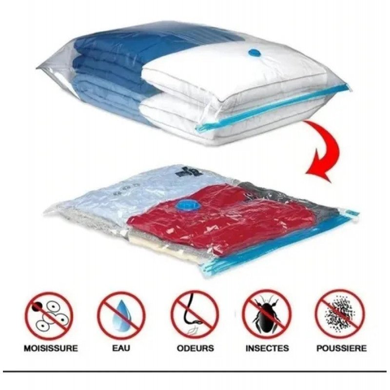 Plastic Vacuum Bags, 70 x 110 Cm - Cupindy
