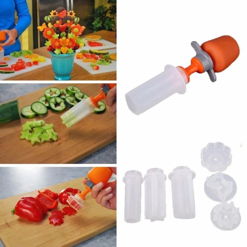 Plastic Vegetable Fruit Shape Cutter Slicer - Cupindy