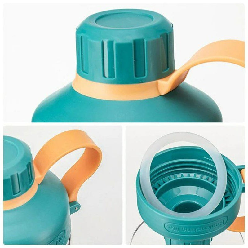 Plastic Water Bottle For Drinking Portable Sport - 650 ML - Cupindy